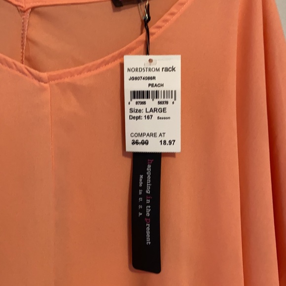 Split sleeve v neck blouse - Picture 3 of 3